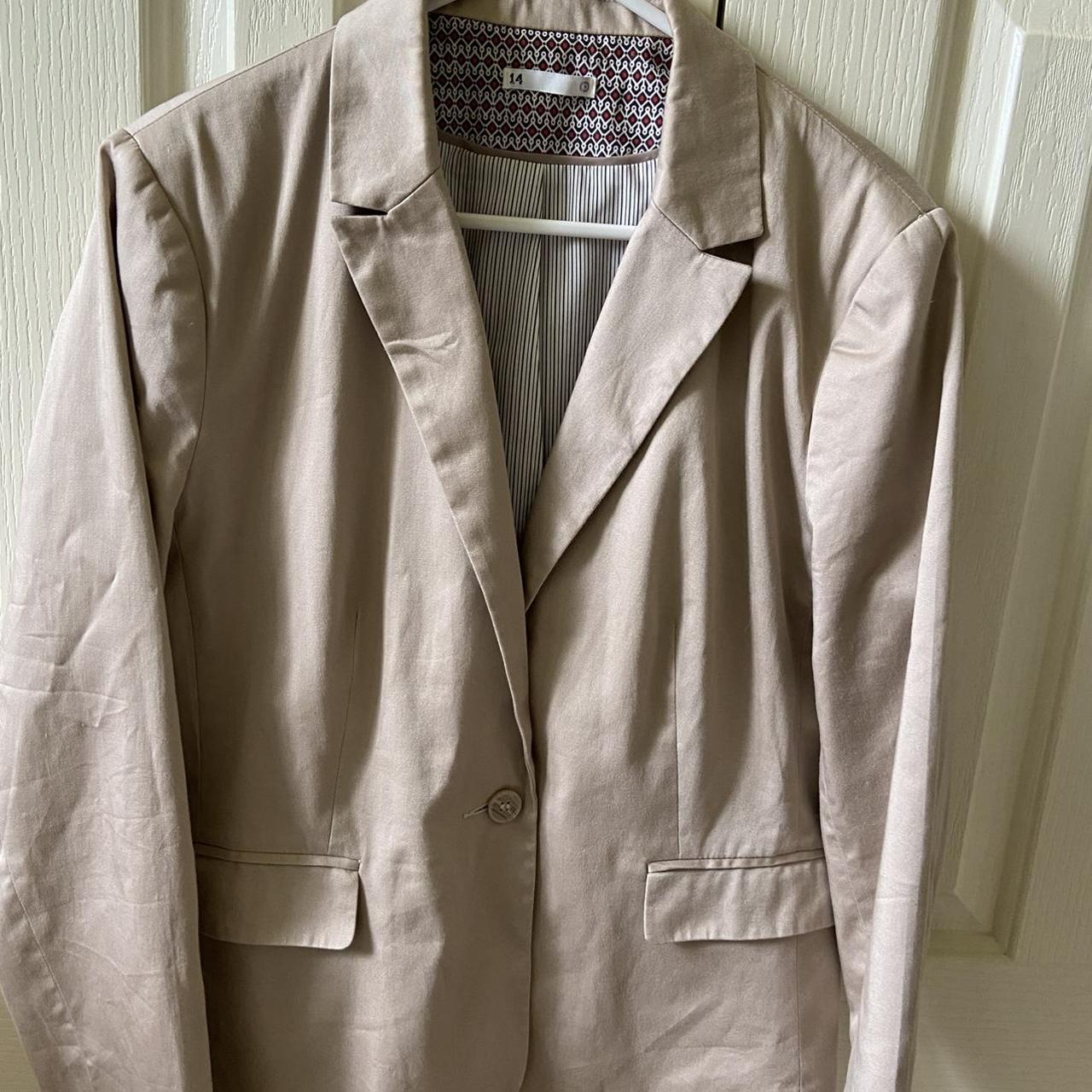 Target Women's Tan Jacket Depop