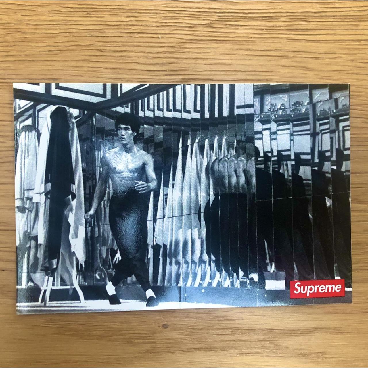 Supreme Bruce Lee Mirrors Sticker Fall 2013 All - Depop