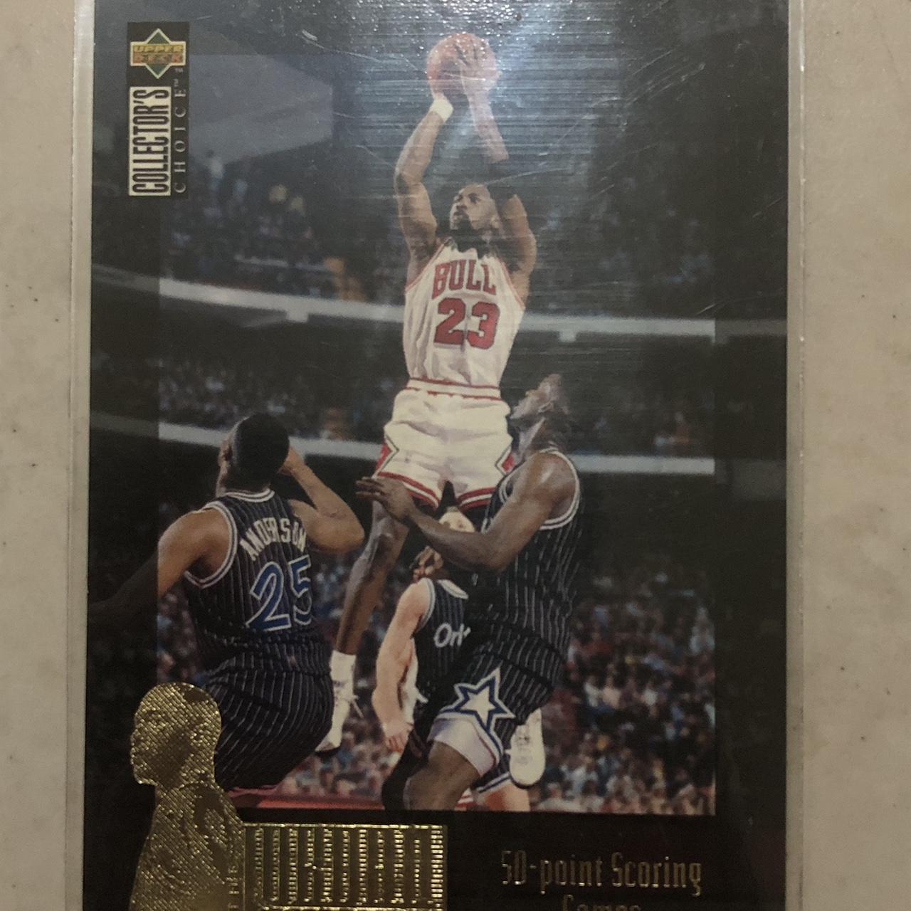 Michael jordan upper hot sale deck collector's choice 1995