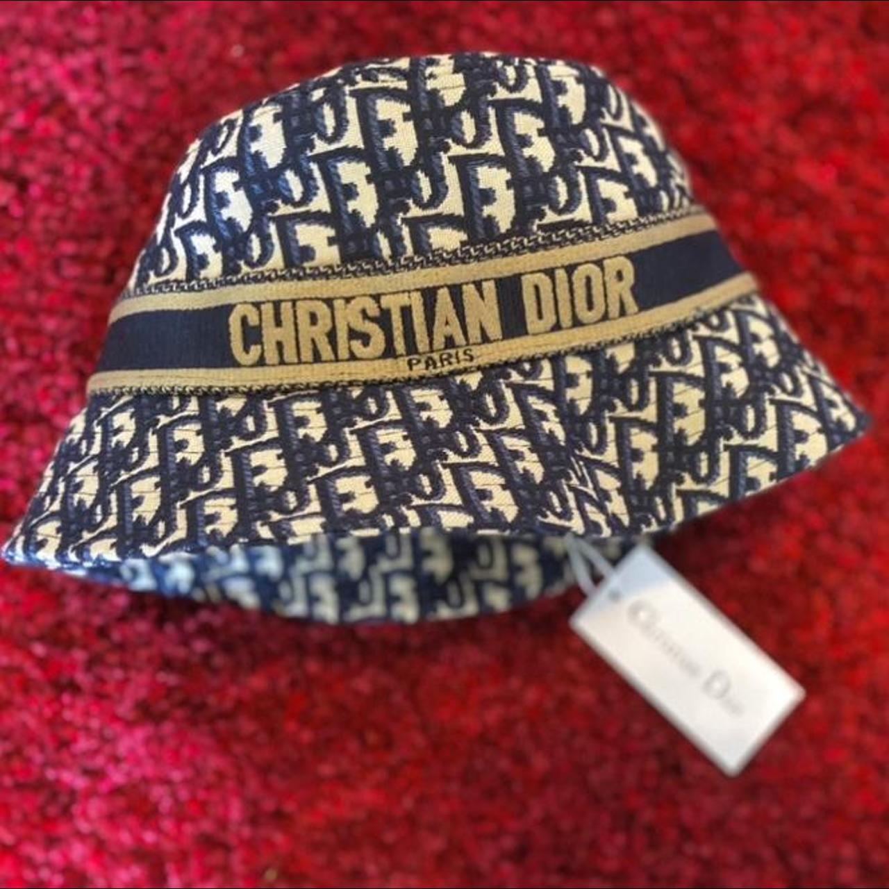 Christian Dior Bucket Hat Brand New Sturdy - Depop