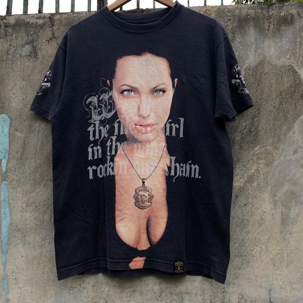 Giant XL アンジェリーナ・ジョリー Tシャツ Giant XL アンジェリーナ・ジョリー Tシャツ Giant XL アンジェリーナ