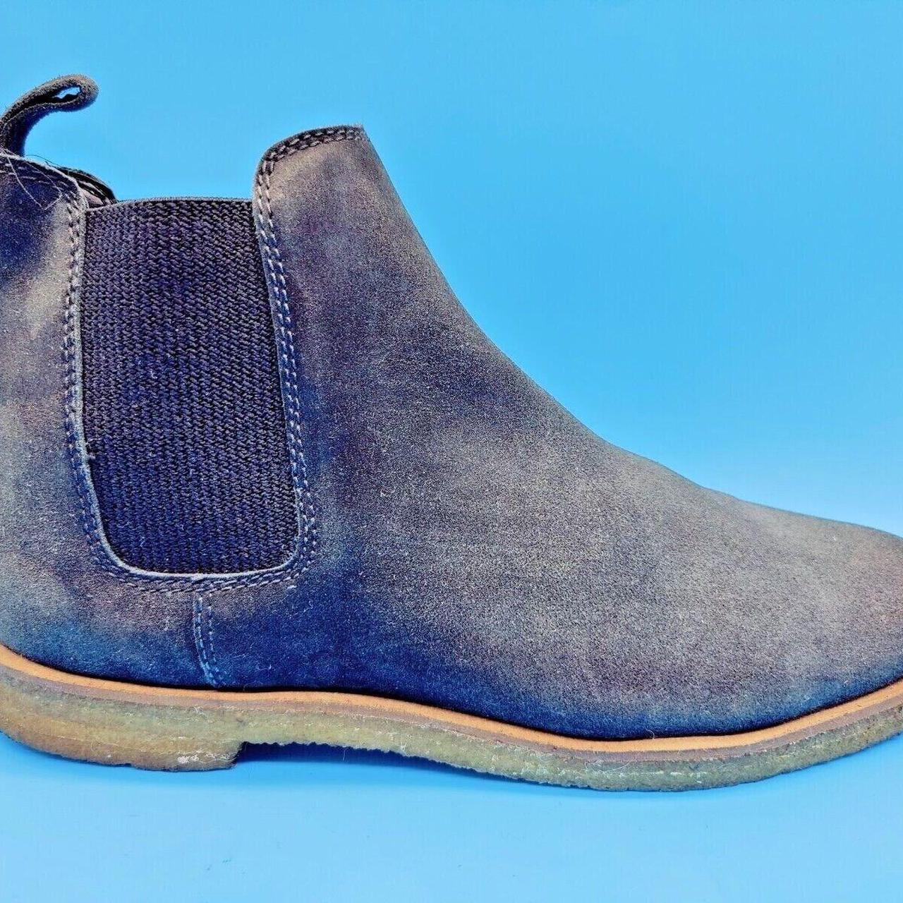 Kurt Geiger Mens Suede Chelsea Boots Grey UK 9.5 EU... Depop