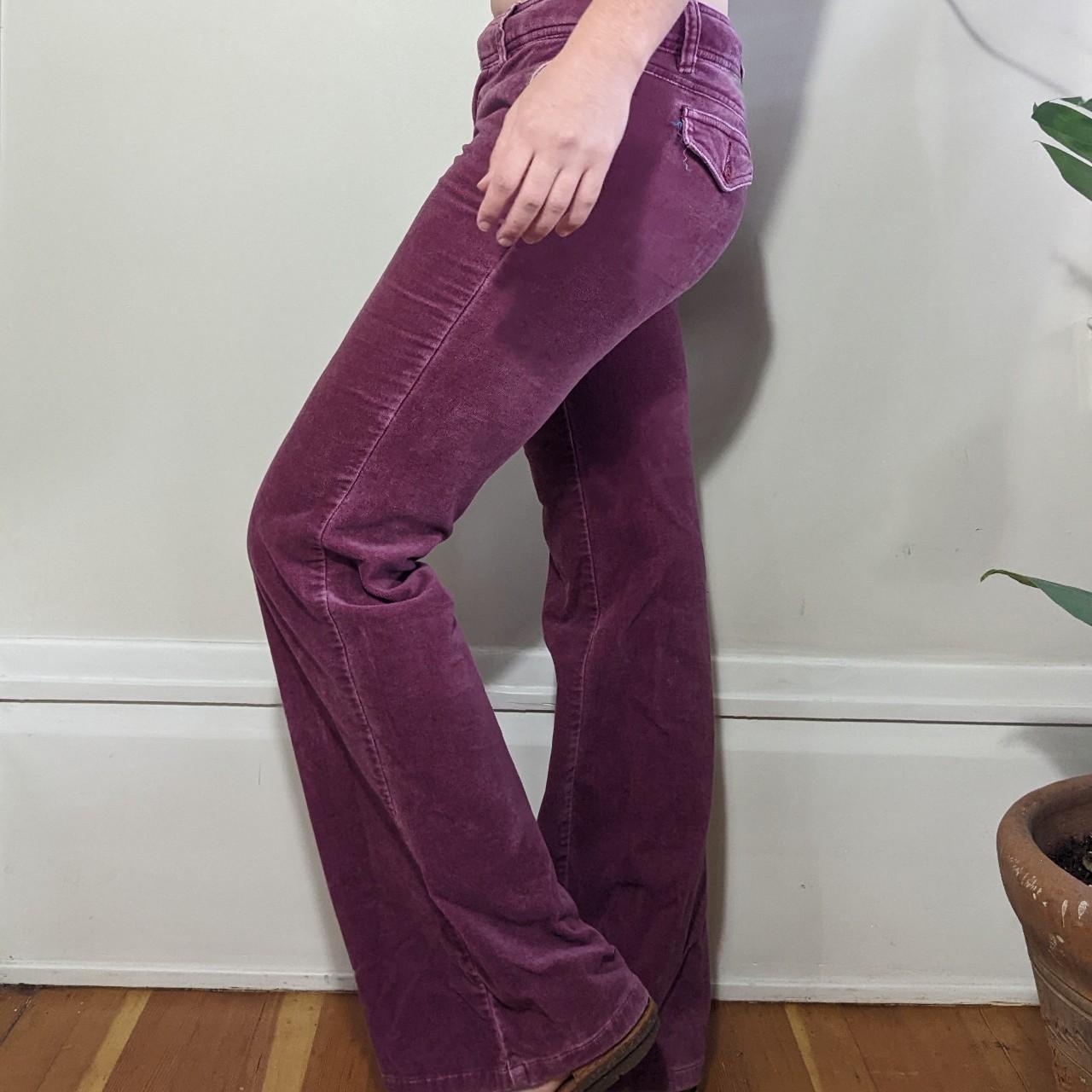 Women's Pink and Purple Jeans | Depop