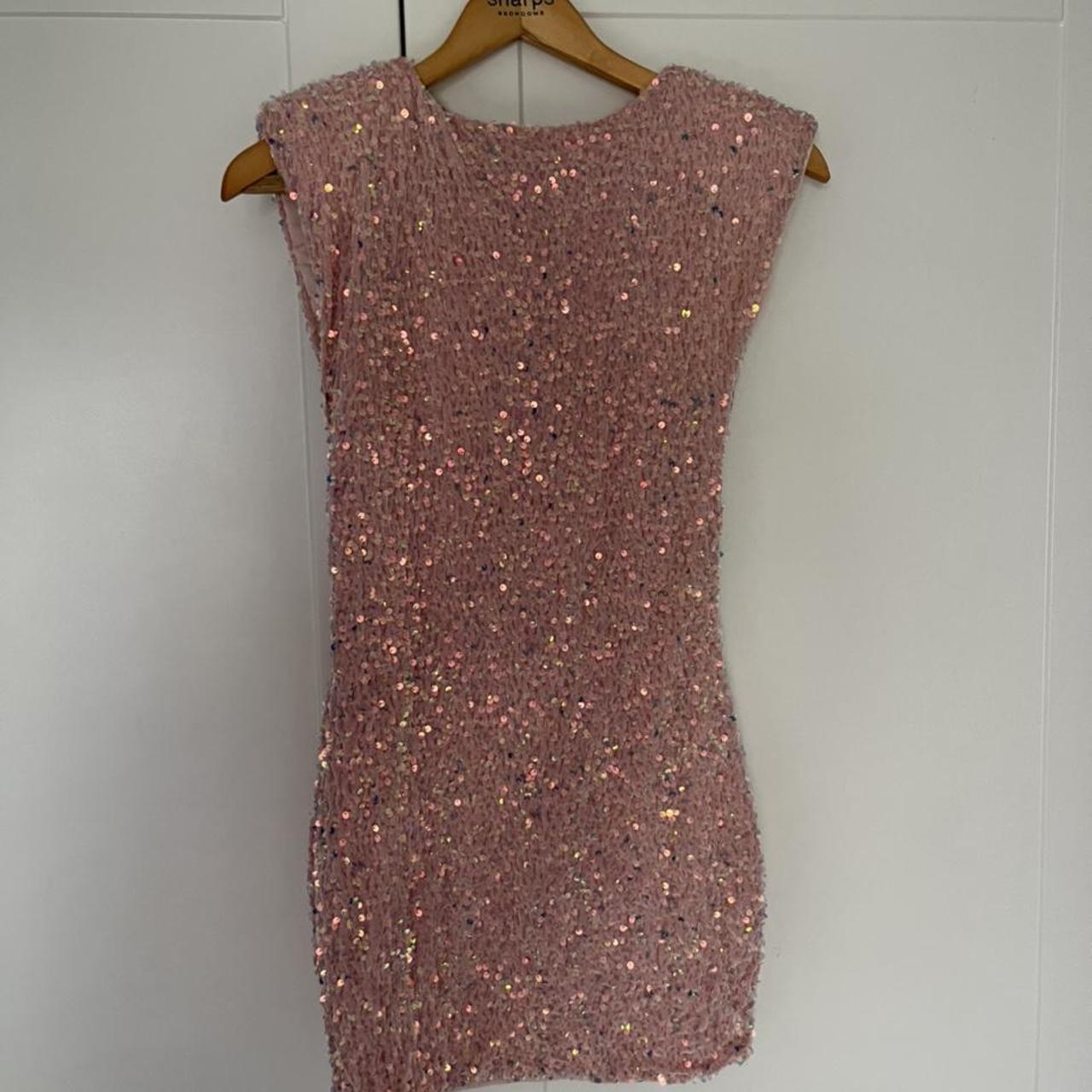 Gypsabella pink sparkle going out dress. Worn for a... - Depop