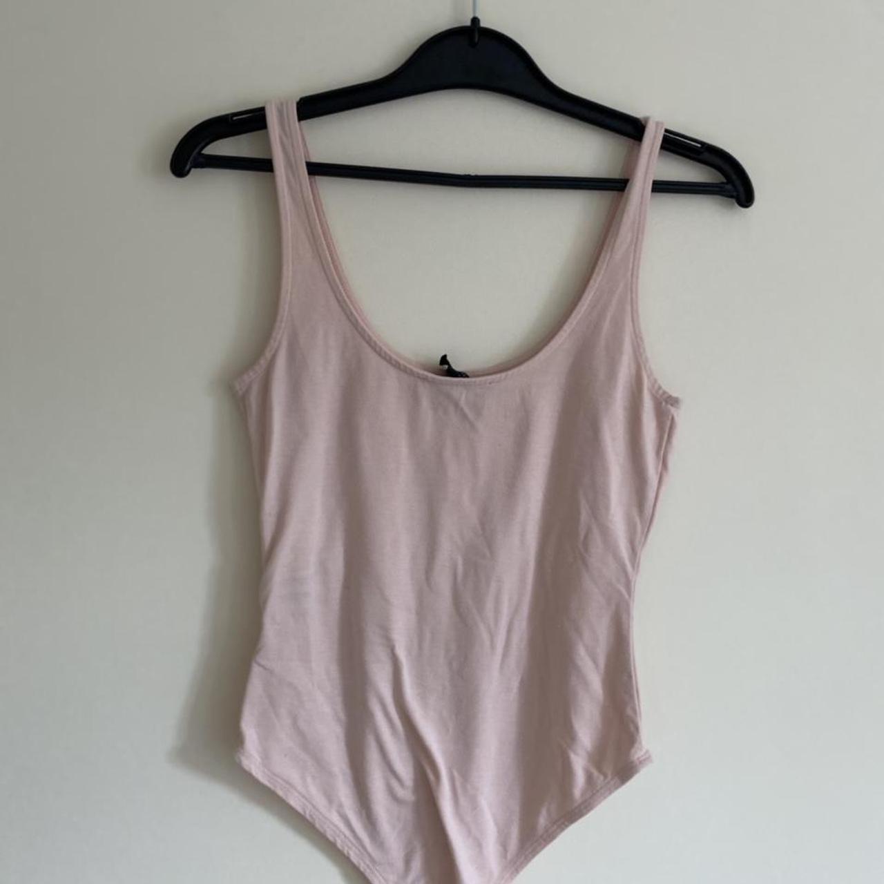 Pink body suits bodysuit - Depop