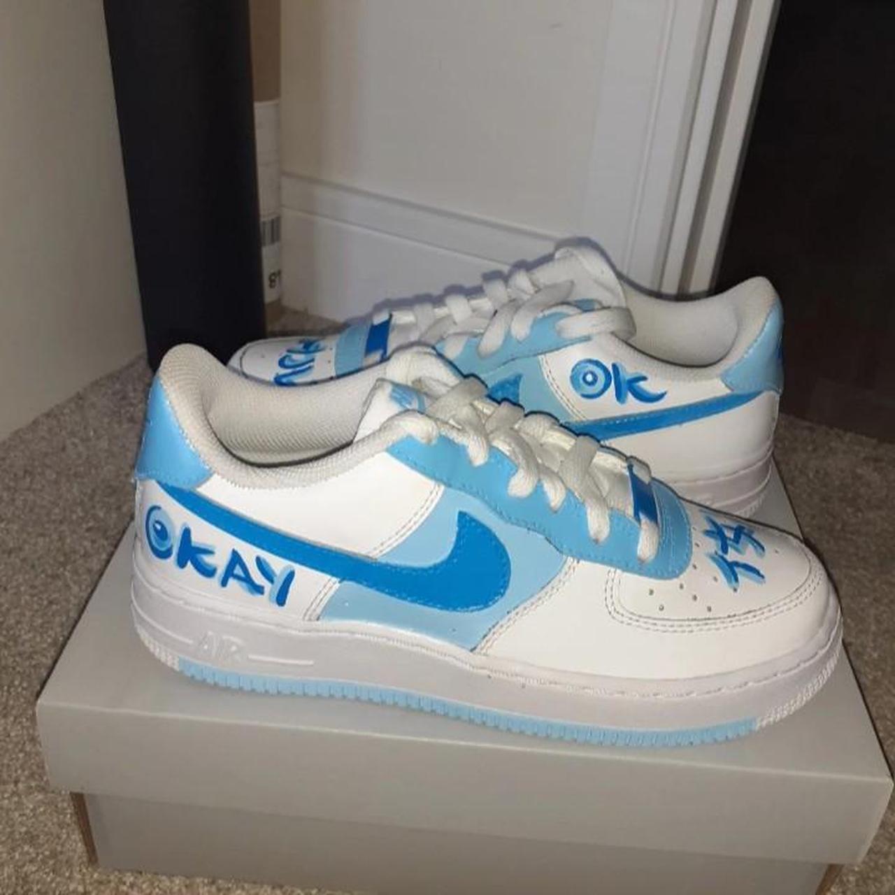 off white blue af1s