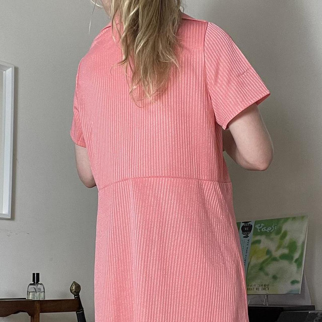 gum pink hospital gown dress 🌷 vintage 80s and Very... Depop