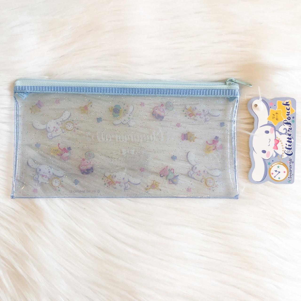 Sanrio Cinnamoroll Glitter Pouch Pencil Case Mask - Depop