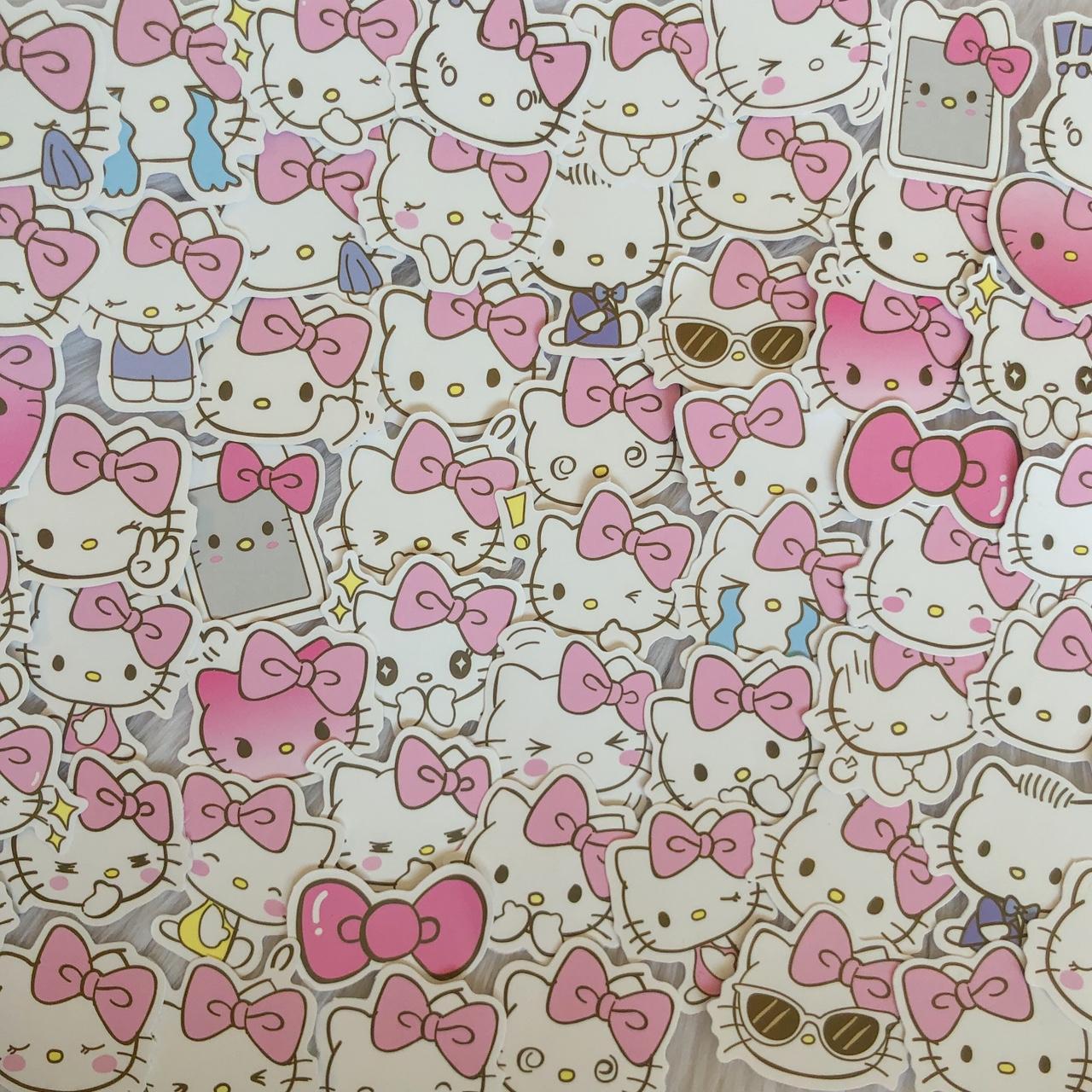 Hello kitty, pattern, supreme, HD phone wallpaper