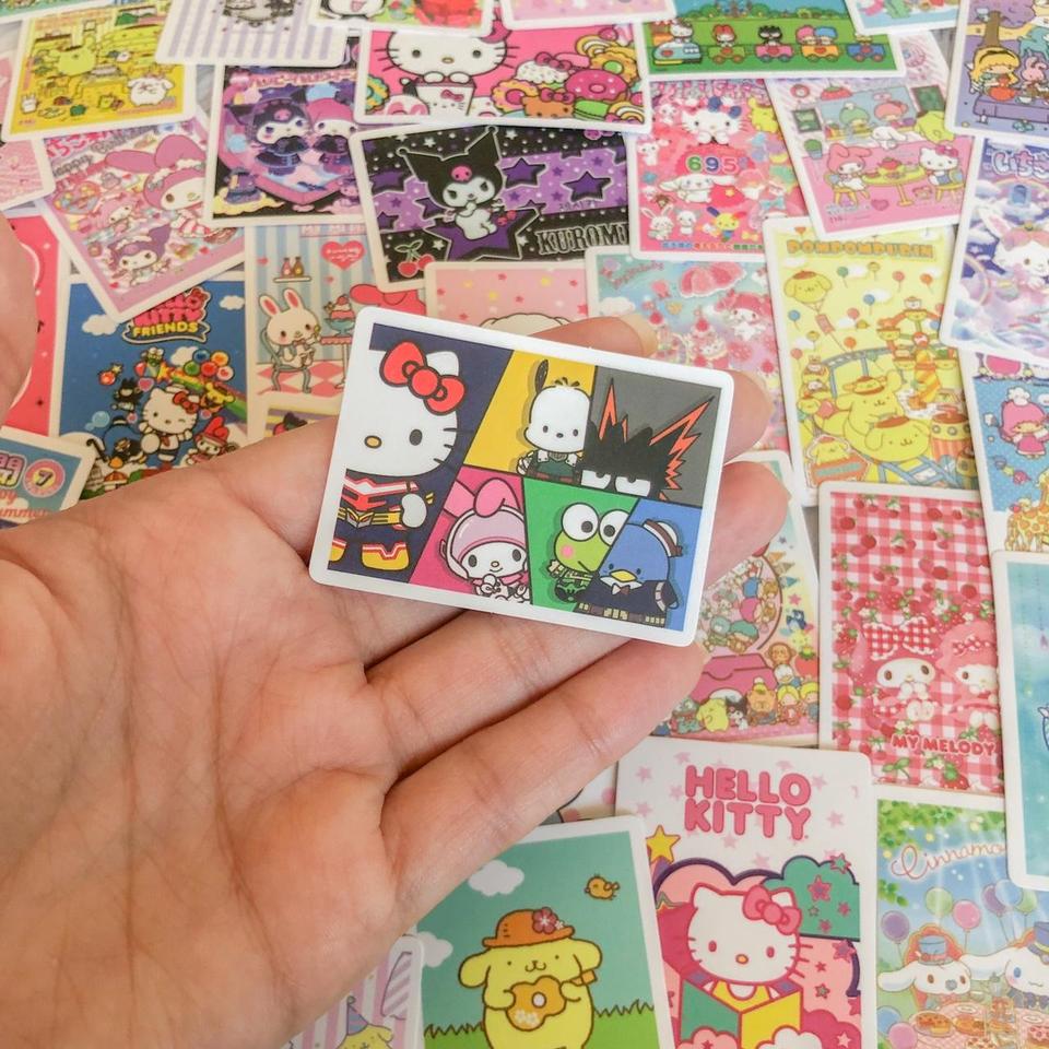 48 pcs Sanrio stickers Hello kitty, little twin - Depop