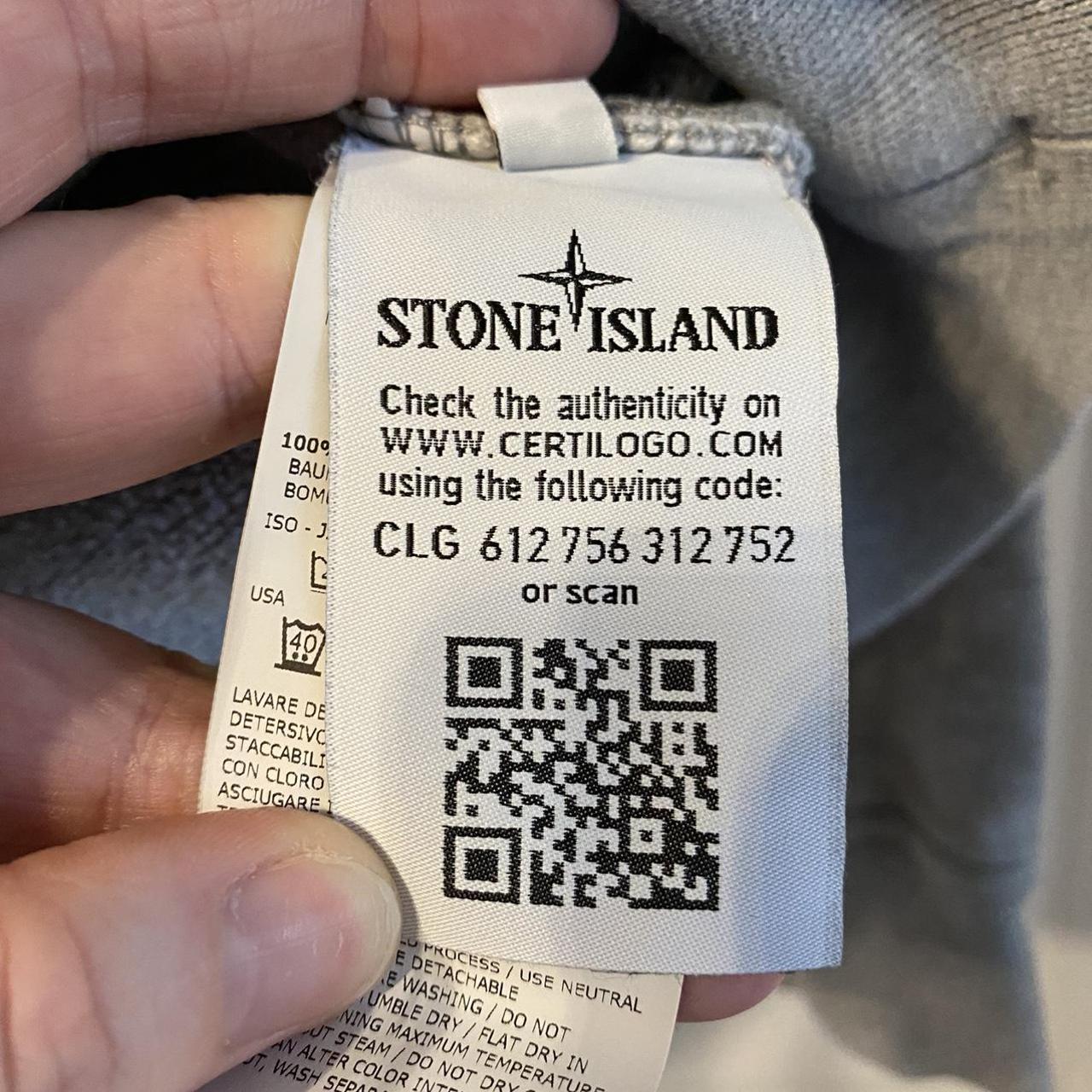 Stone Island Grey hoodie size S Great condition... - Depop