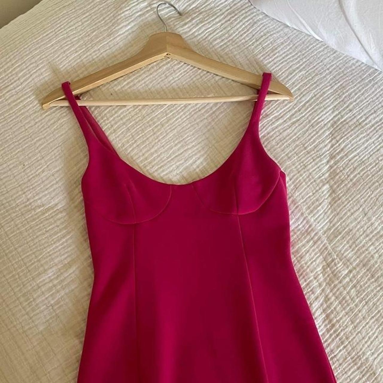 Bec & Bridge Women's Pink Dress Depop