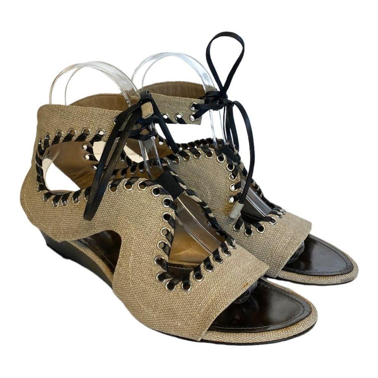 Picturing the PROENZA SCHOULER Gladiator Wedge Flats