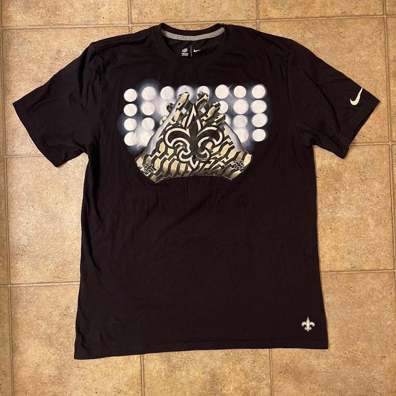 New Orleans Saints // Nike Dri-fit tee Like, okay, - Depop