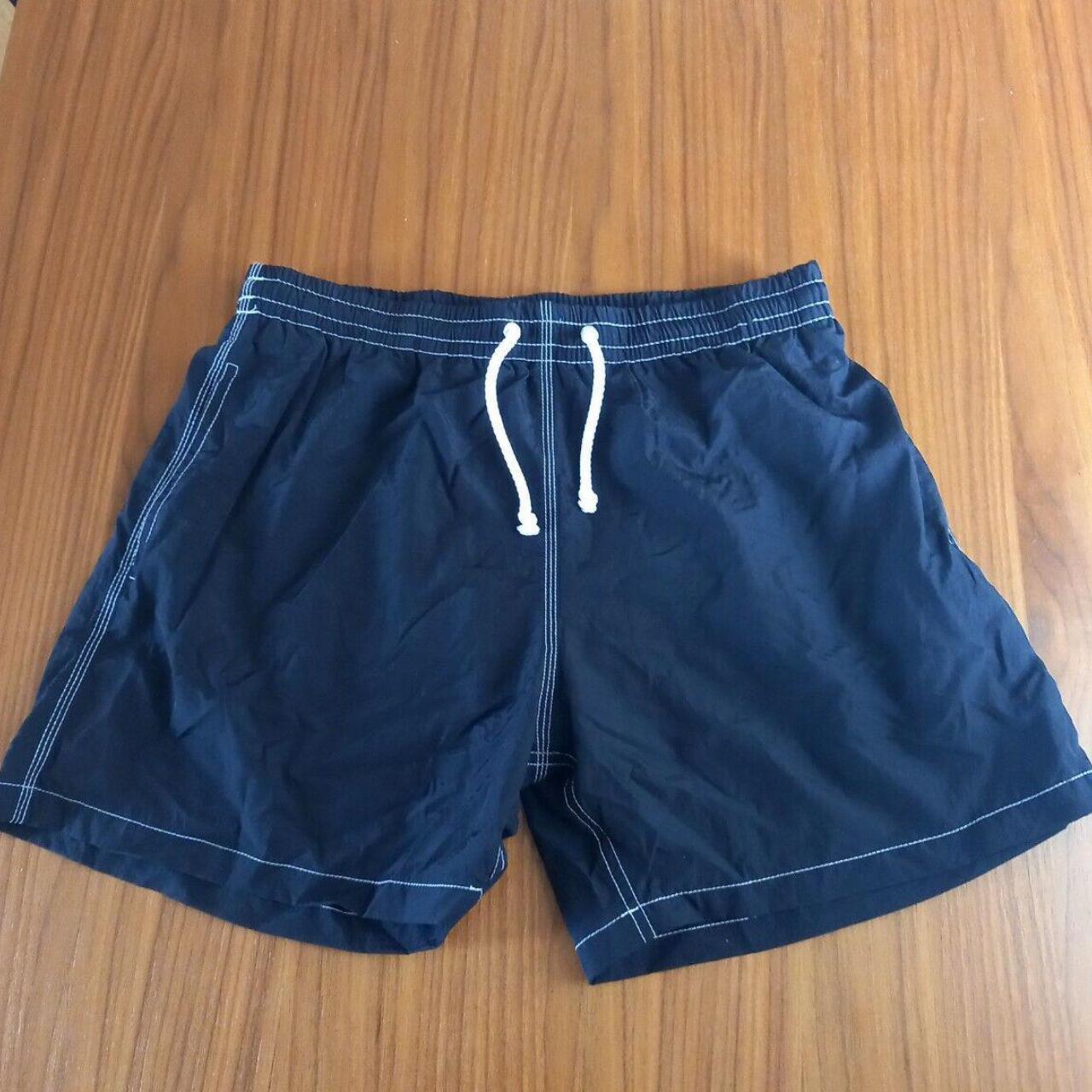 Zara Men's Black Swimbriefsshorts Depop