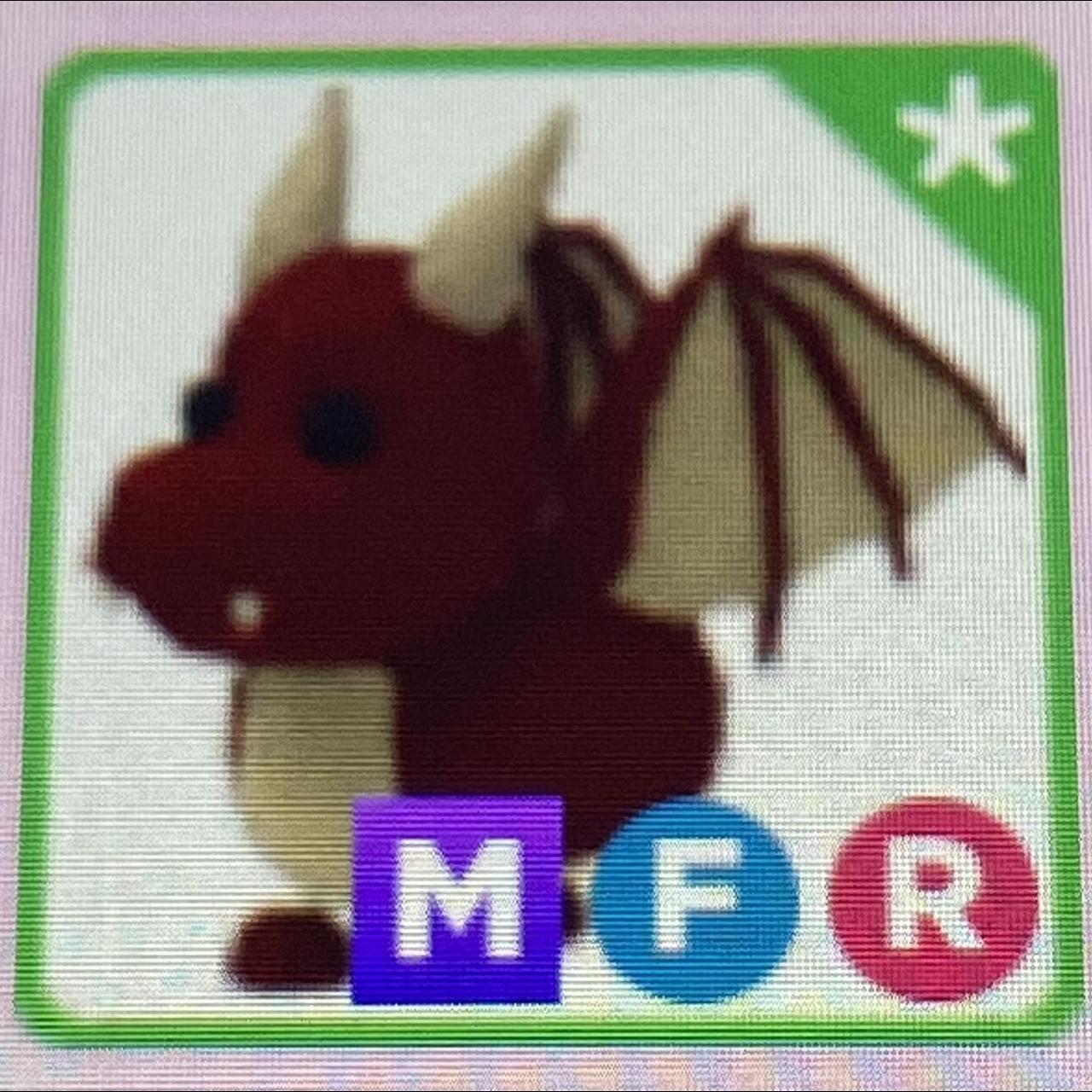 roblox adopt me, mega fly ride dragon, price can be... - Depop