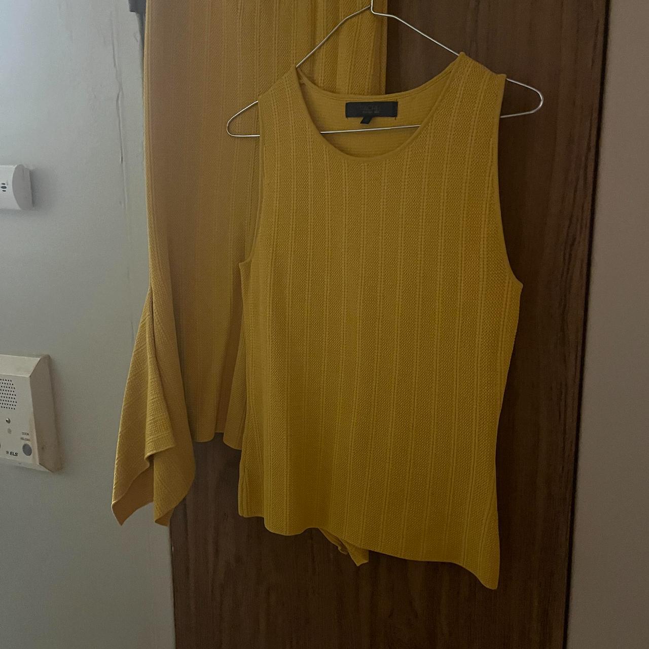 mustard yellow set perfect for a night out yet also... Depop
