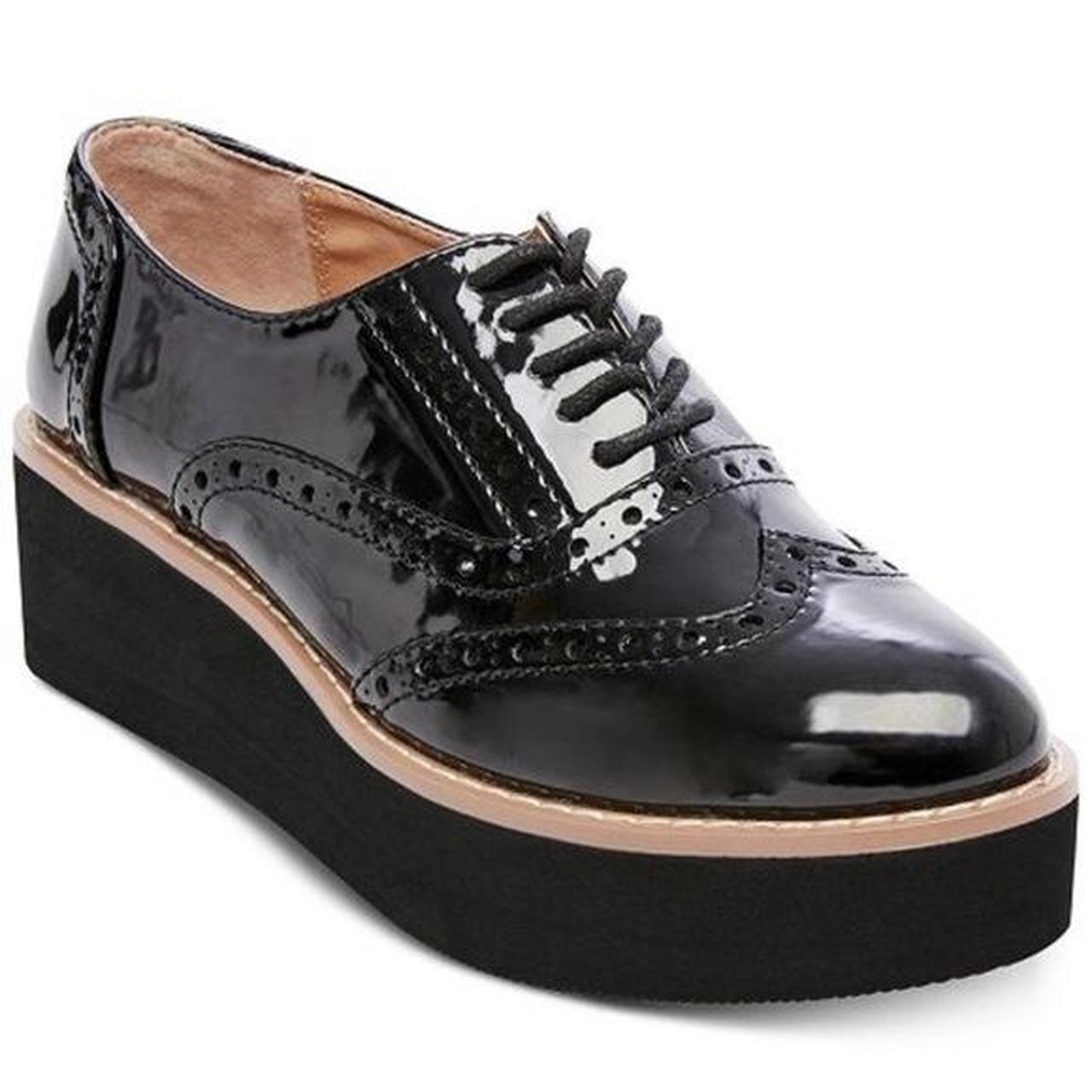 Black Madden Girl Oxford Platforms Once inch... Depop