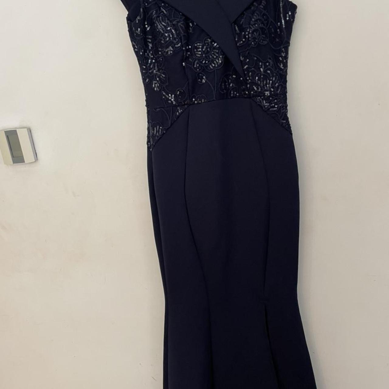 one shoulder rainbow dress