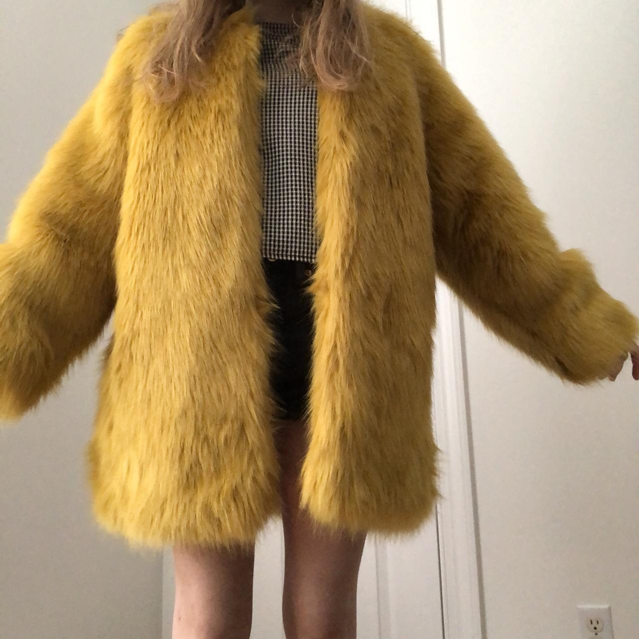 NWT offers urban outfitters faux fur coat