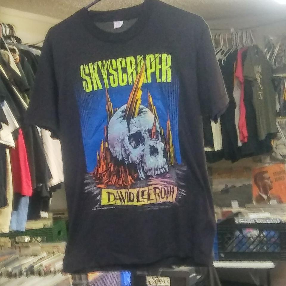 Vintage David Lee Roth Skyscraper 1988 Tour Tee Single Stitch