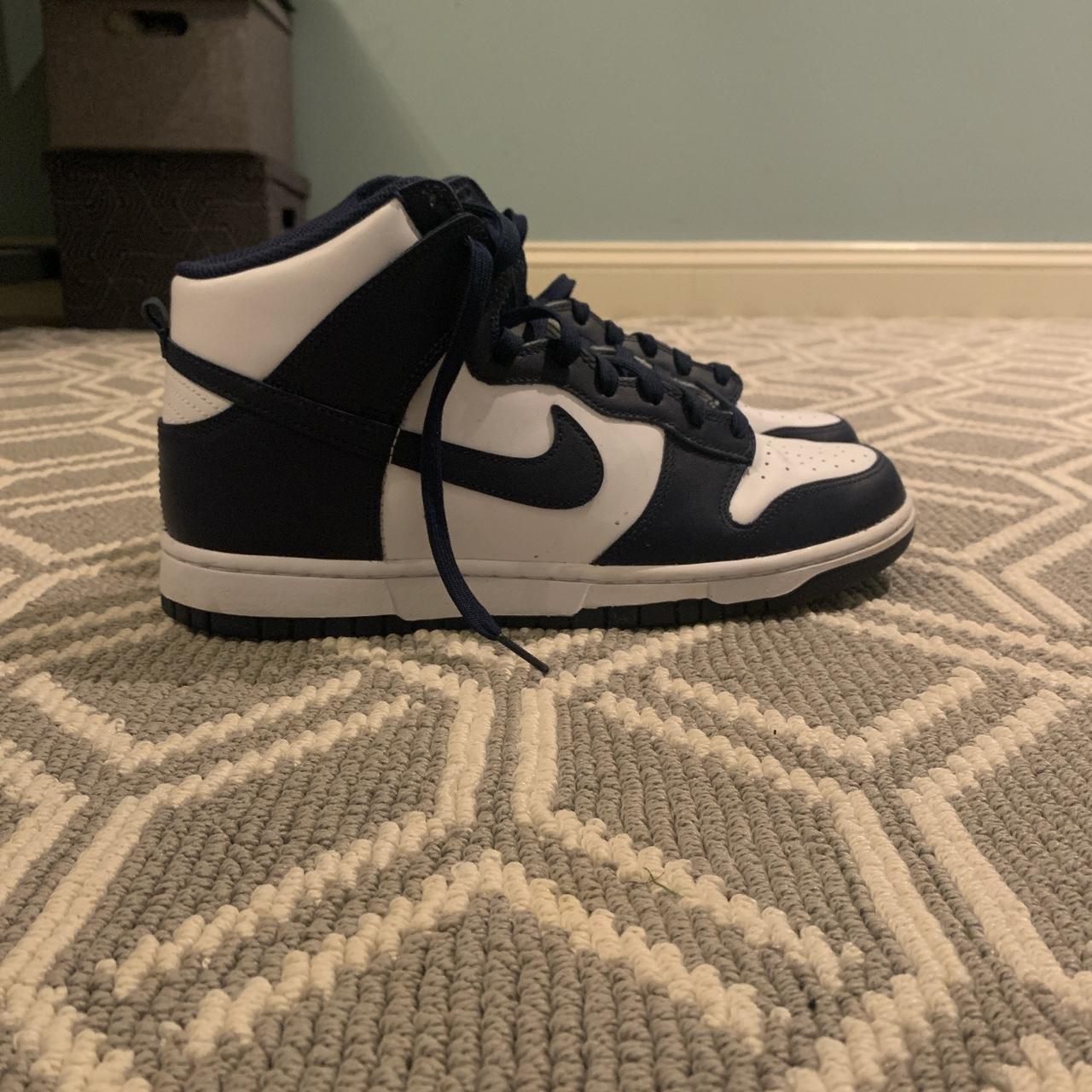 dunk navy blue