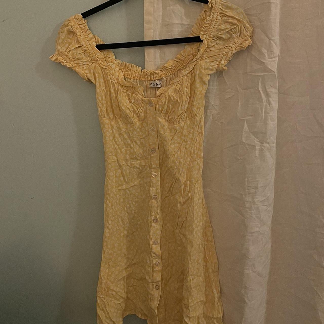 Product Image 1 - With Jean yellow floral dress