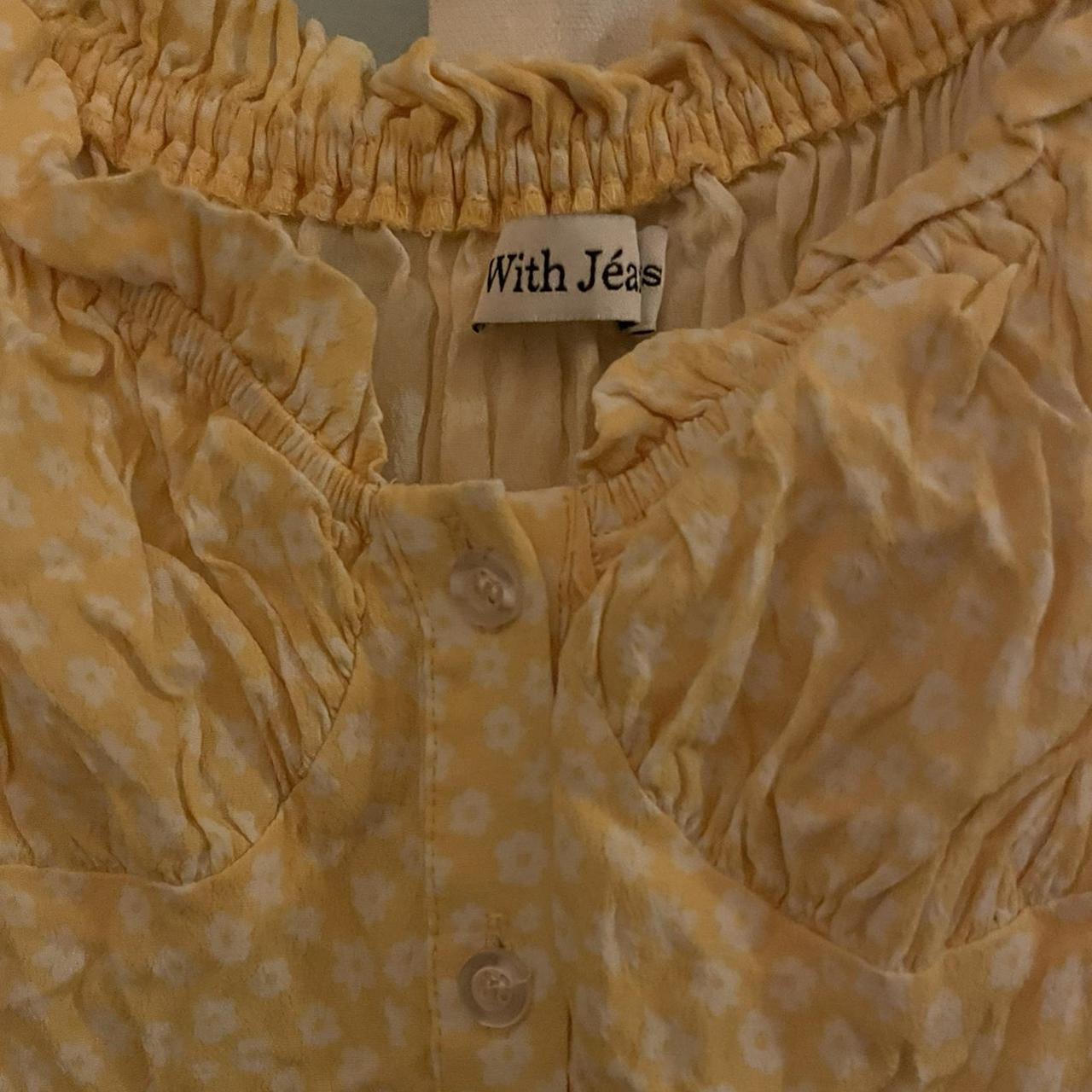 Product Image 3 - With Jean yellow floral dress