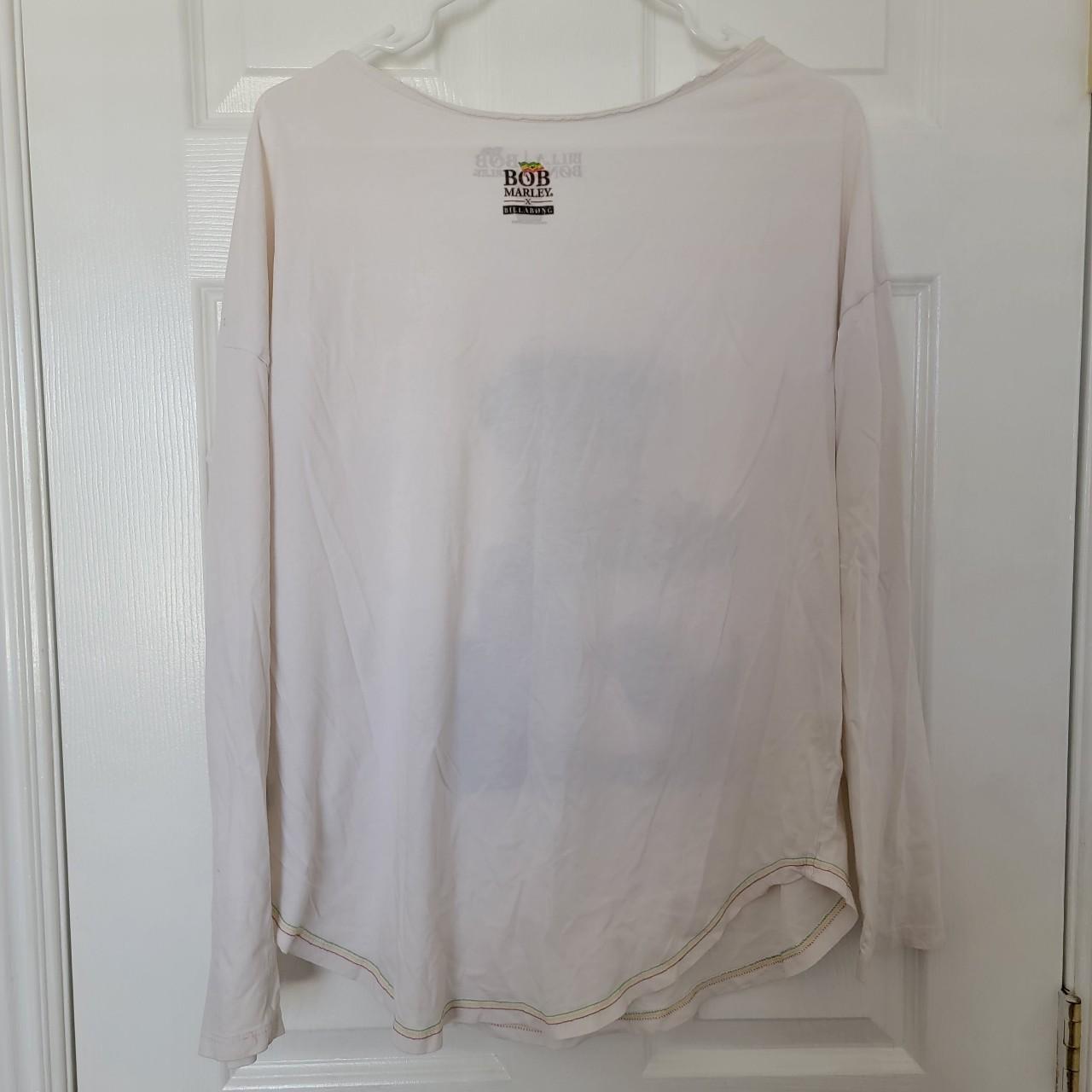 Billabong Women's White Shirt | Depop