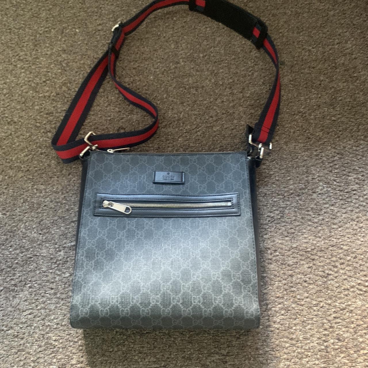 gucci man bag 100% authentic in amazing conditions - Depop