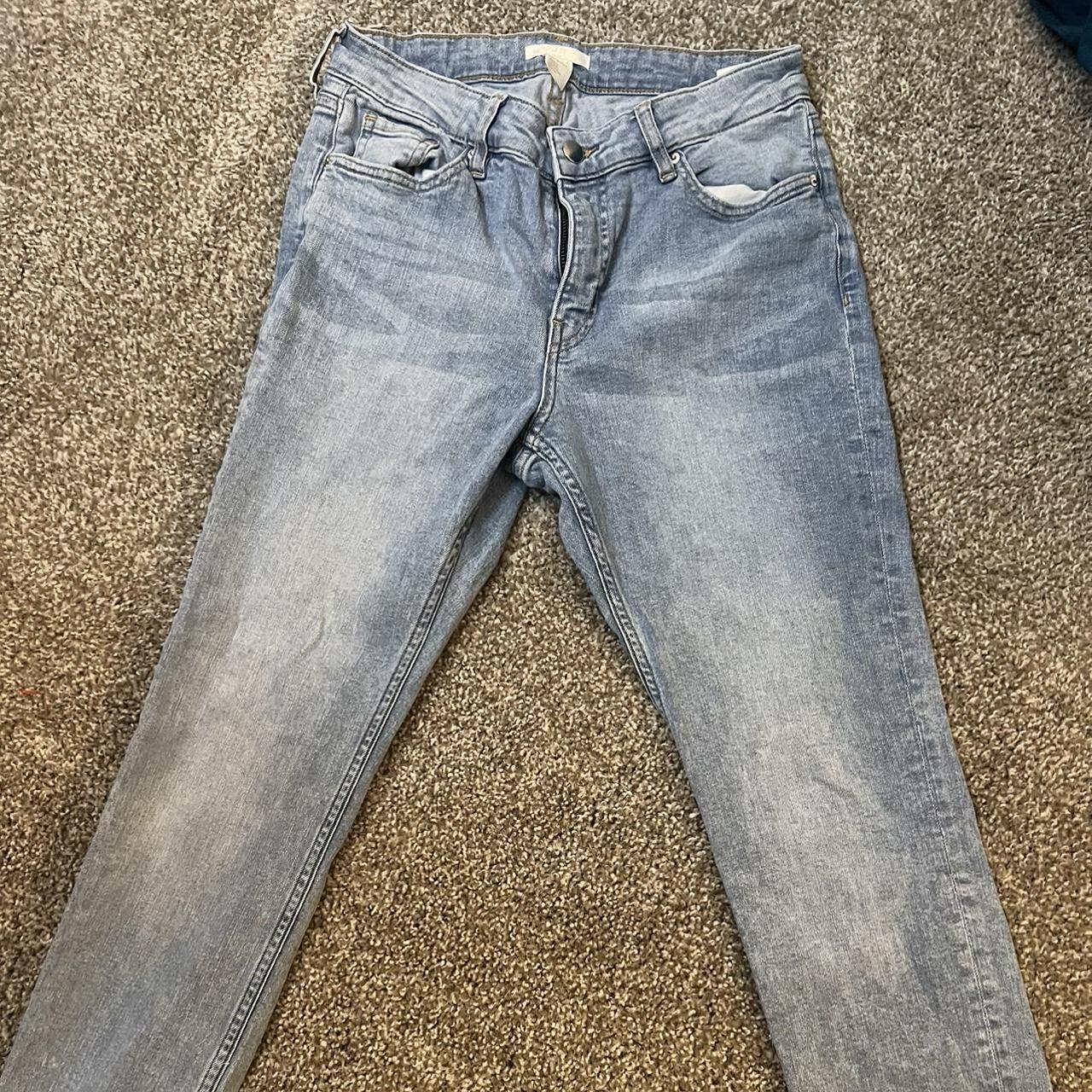 Cute light blue jeans - Depop