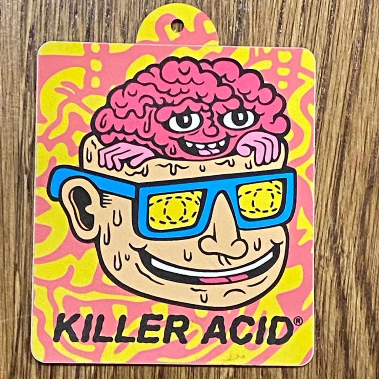 orange killer acid sticker Depop