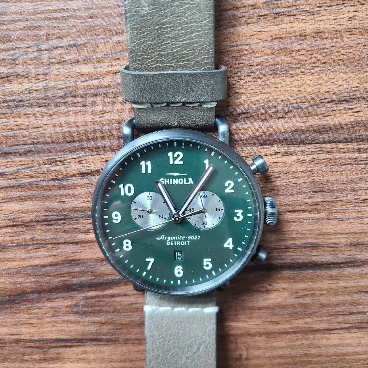 Shinola watch Needs new battery in great shape... Depop