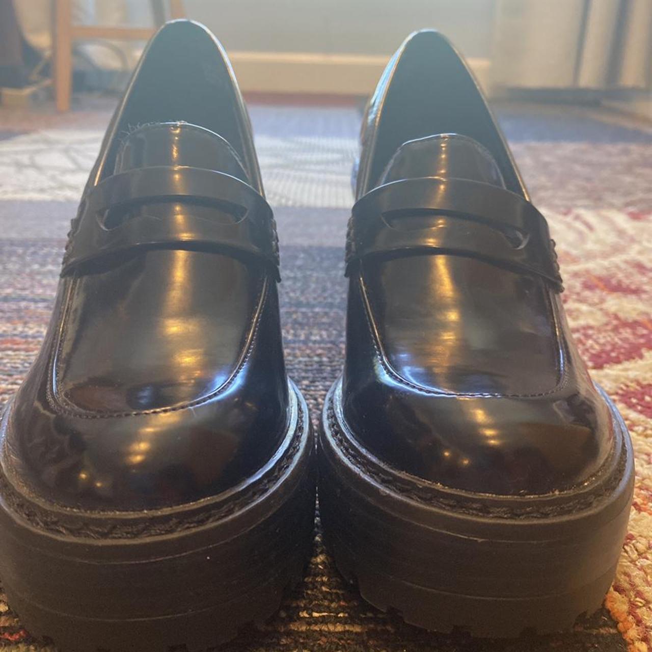 Madden Girl platform loafers. 4 inch heel, 1.5 inch... - Depop