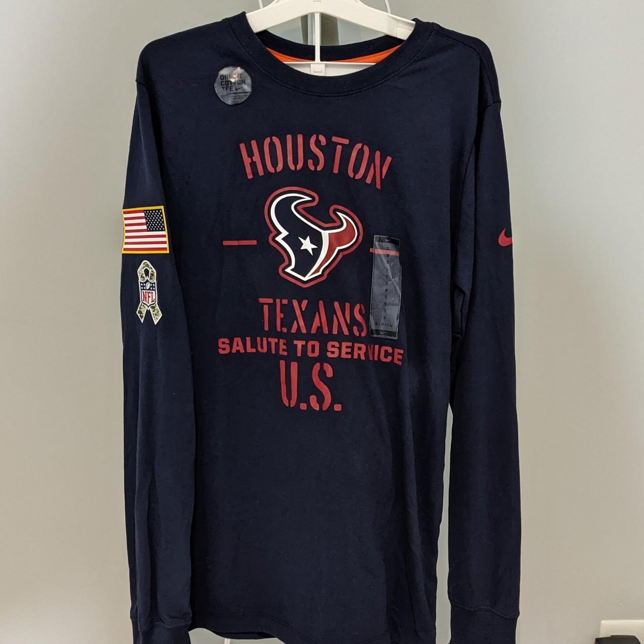 XL) New Nike Houston Texans Dri-Fit Shirt