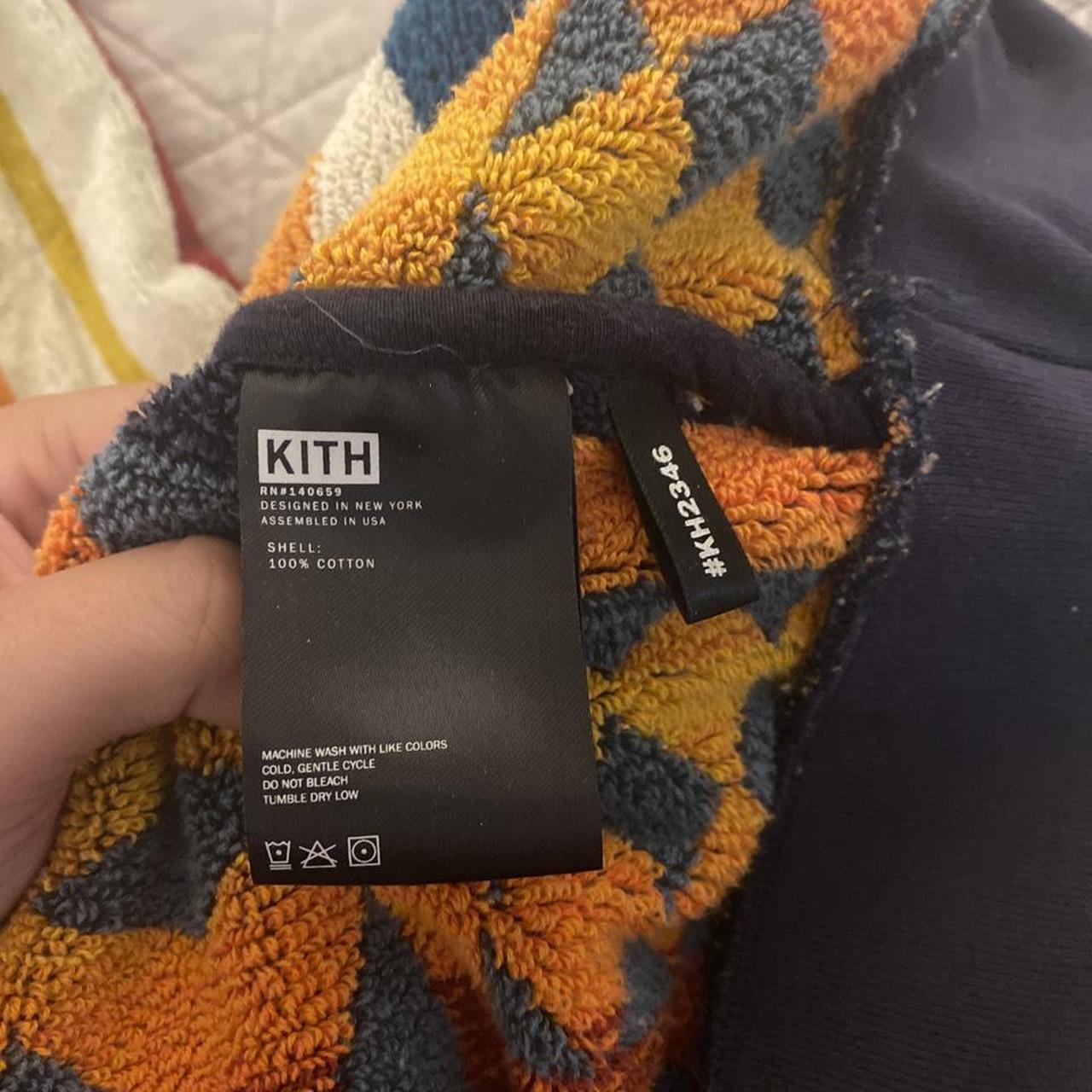 kith x pendleton terry williams hoodie