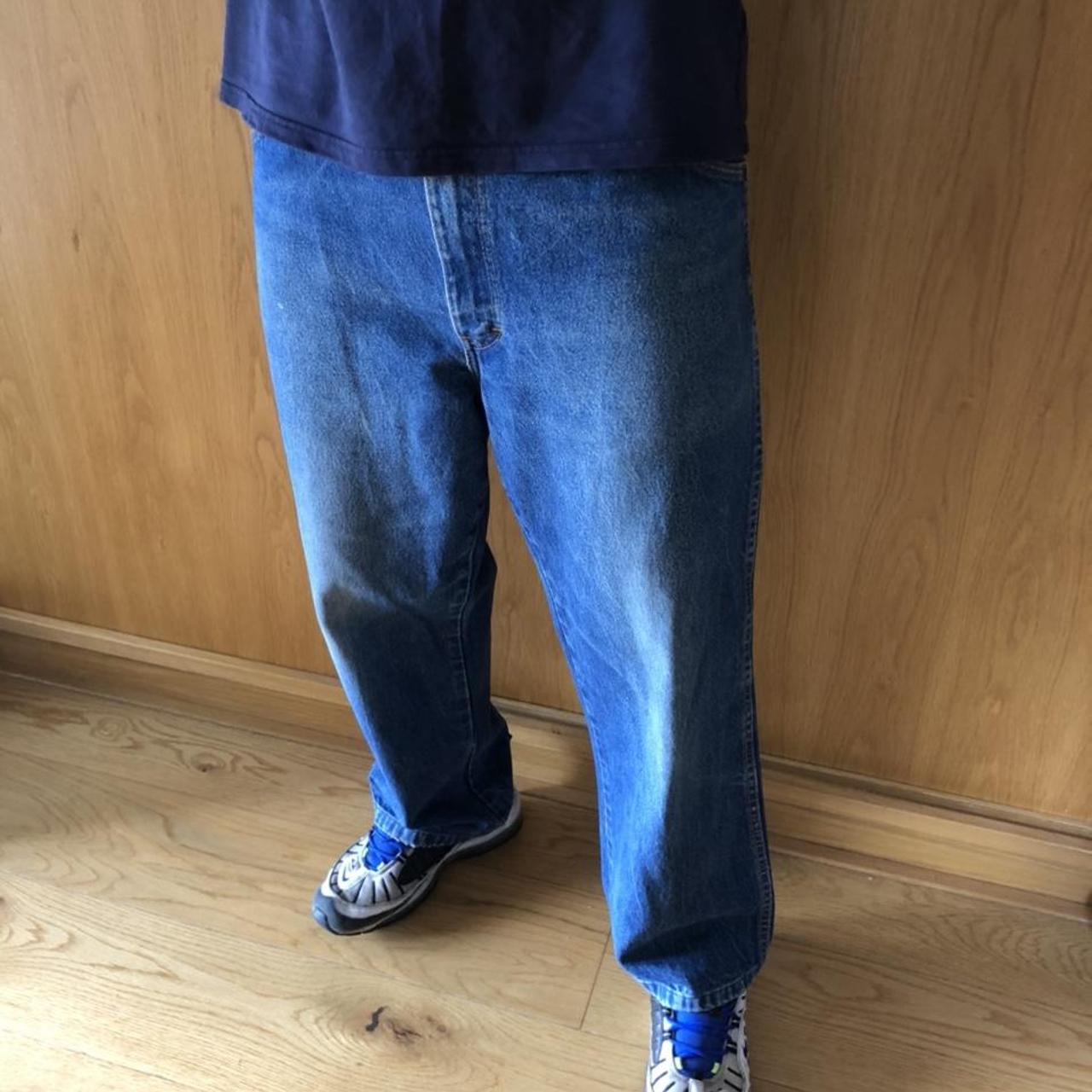 Baggy Jeans Look Great With Trainers And A Hoddie Depop 5445