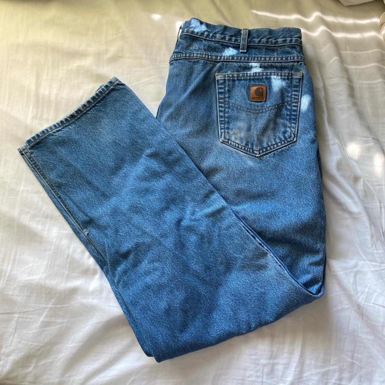 Baggy Vintage Carhartt Jeans #baggy #vintage... - Depop