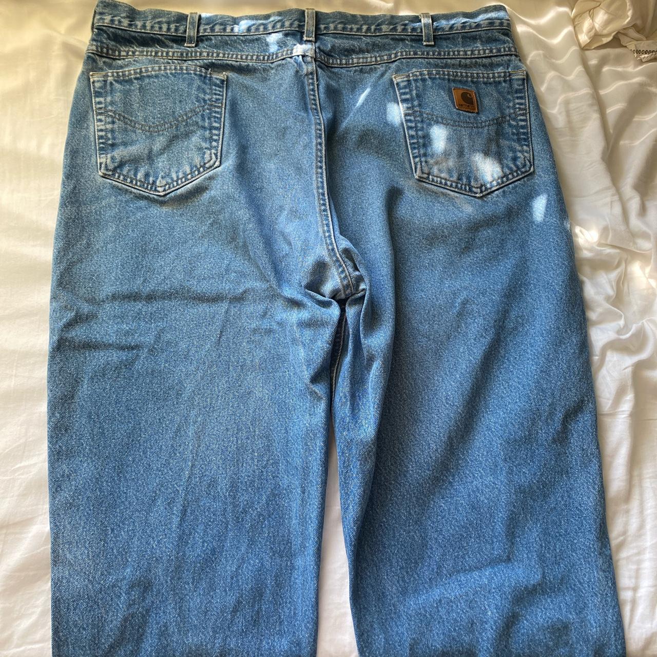 Baggy Vintage Carhartt Jeans #baggy #vintage... - Depop