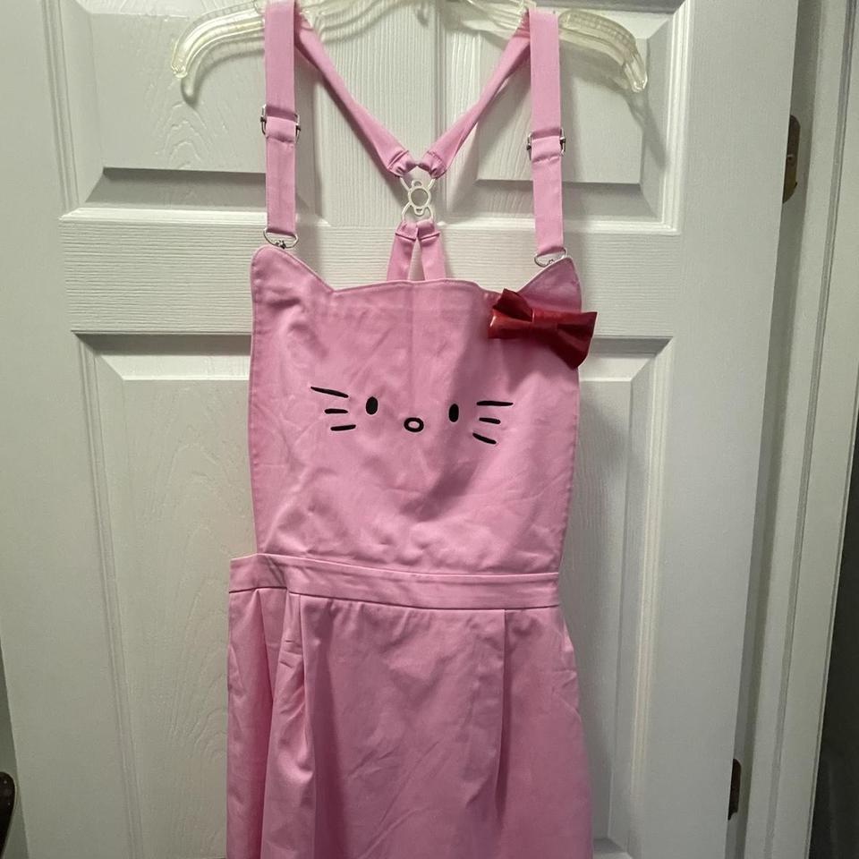 Pink overall clearance dress forever 21