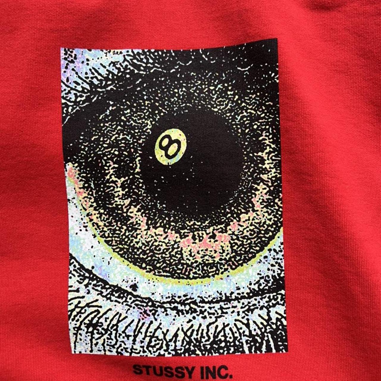 stussy acid eye hoodie