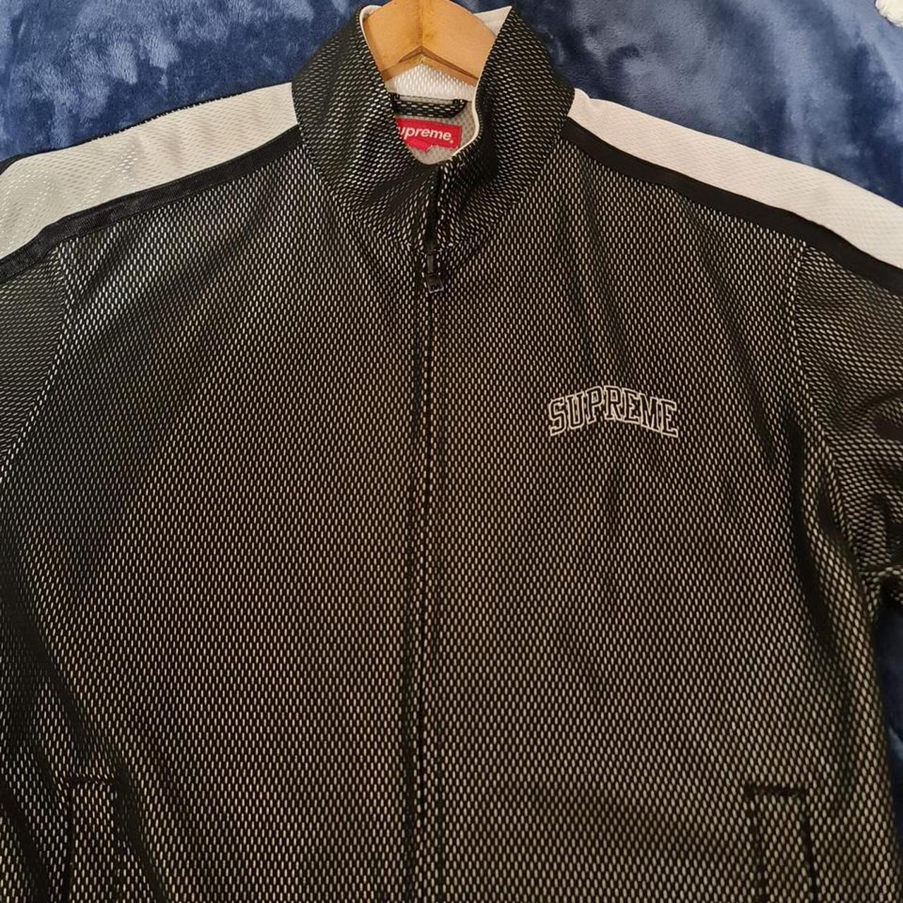 supreme bonded mesh track jacket