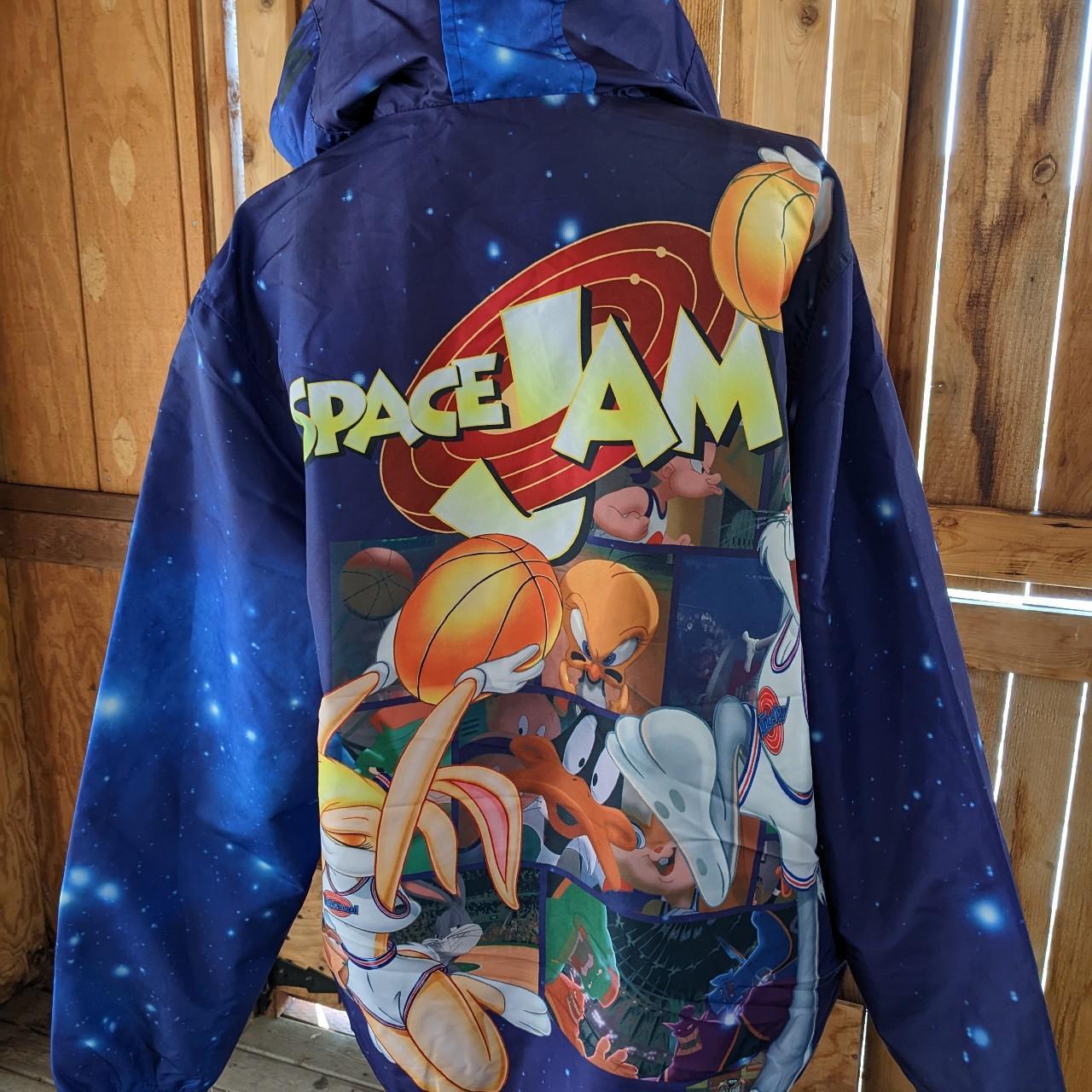 Space on sale purple jacket