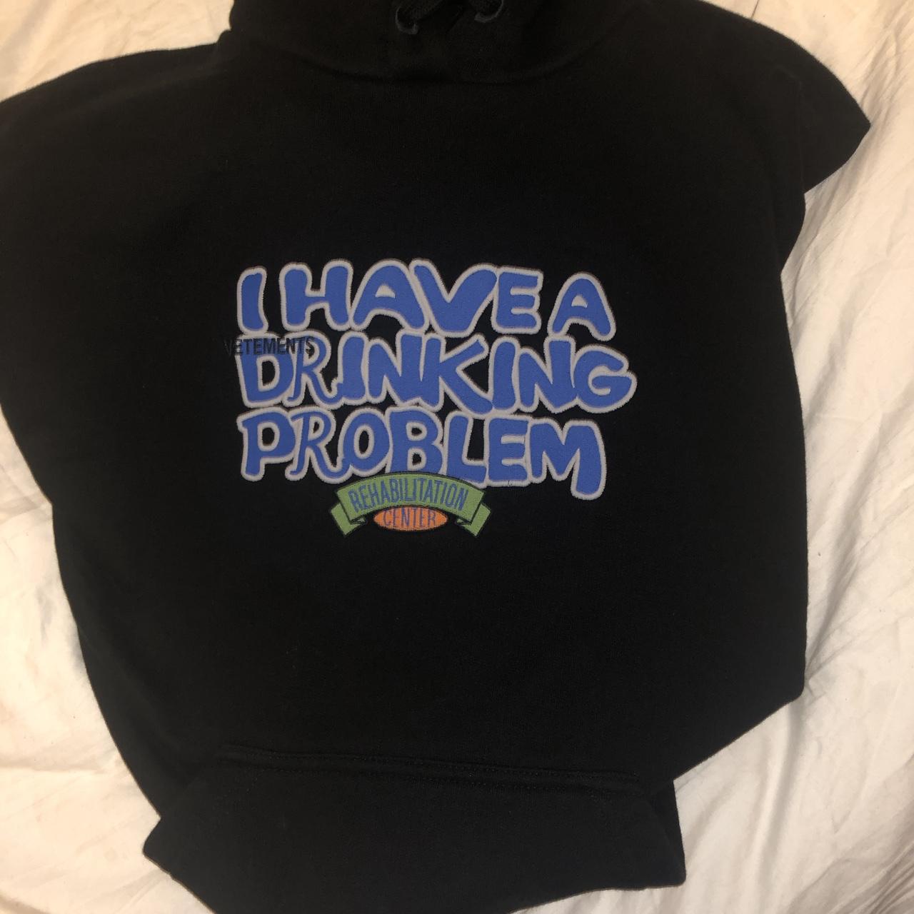 DRINKING PROBLEM Tee VETEMENTS （ヴェトモン）