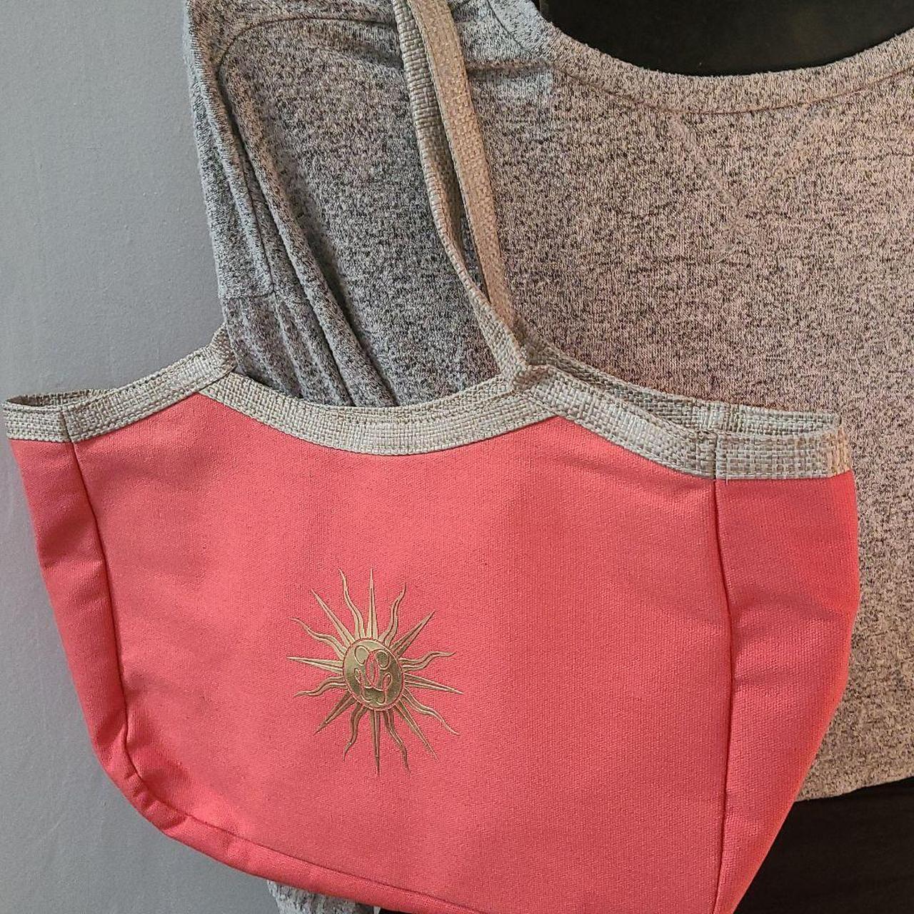 Vintage Guerlain Canvas tote bag purse. in Excellent... Depop