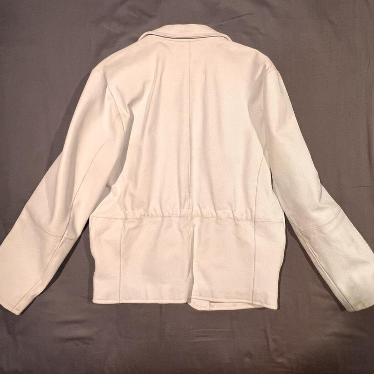 Emporio Armani Men's White Jacket | Depop