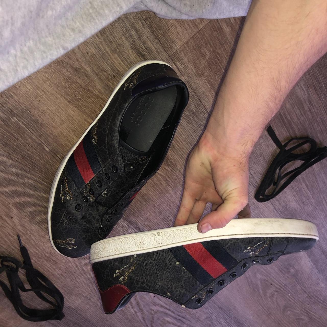 mens gucci gg trainers