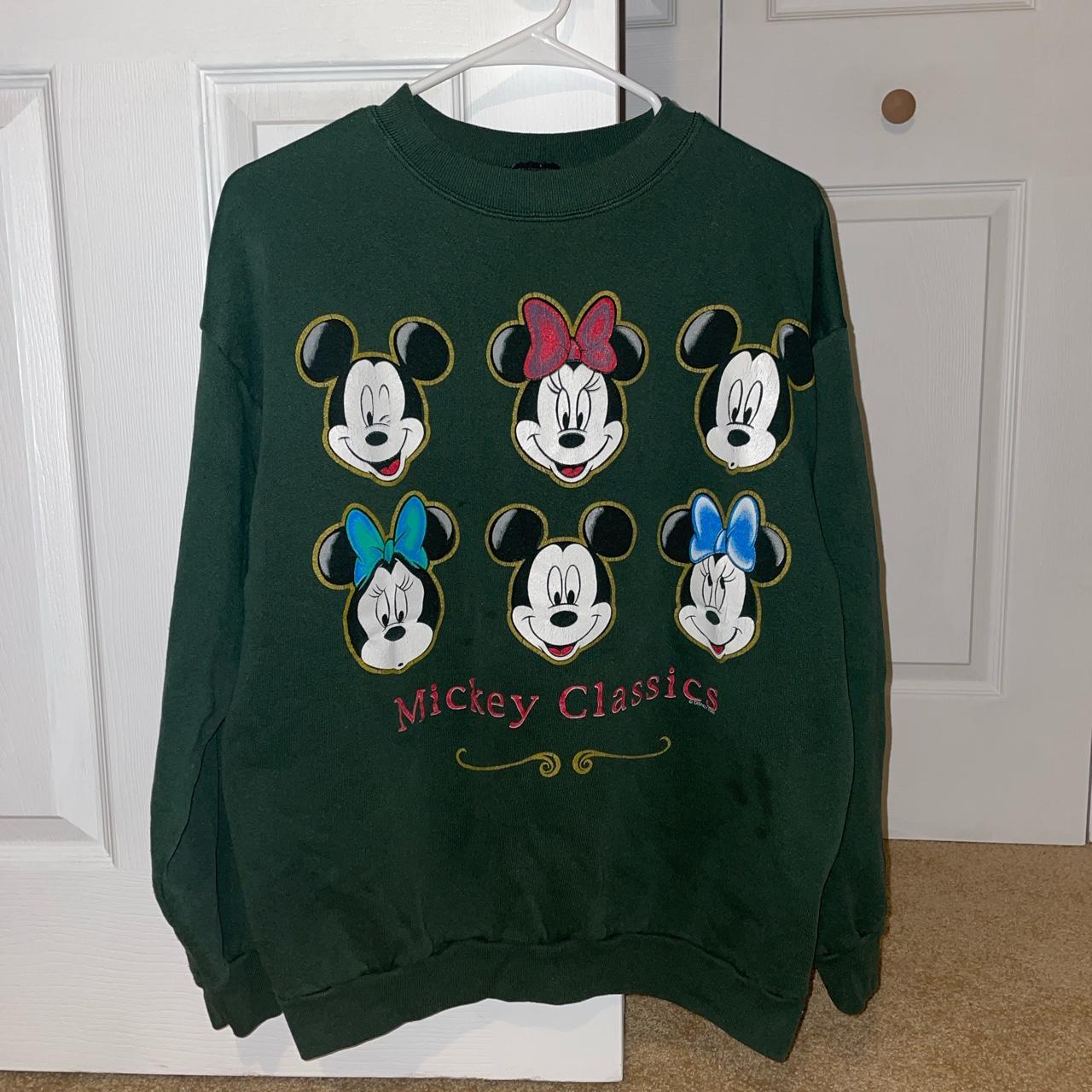 Mickey Unlimited Vintage “Mickey Classics” Crew -... - Depop