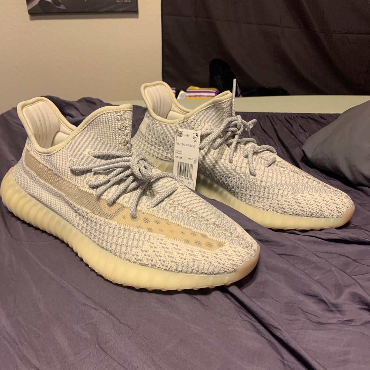 Yeezy 350 Boost V2 Lundmark Reflective color way. Depop