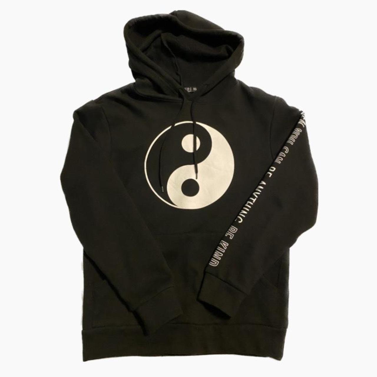 Fifth Sun Women's Black and White Hoodie